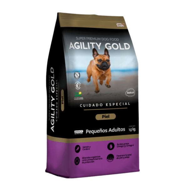 Agility gold pequeños adultos piel